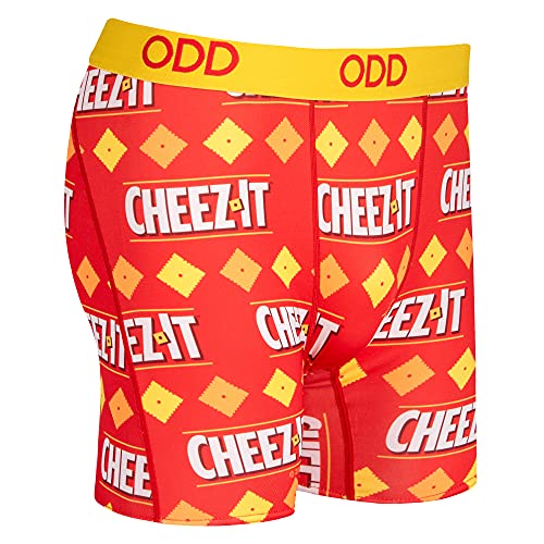 Odd Sox, Cheez It, Men's Boxer Briefs, Funny Novelty Print Underwear3