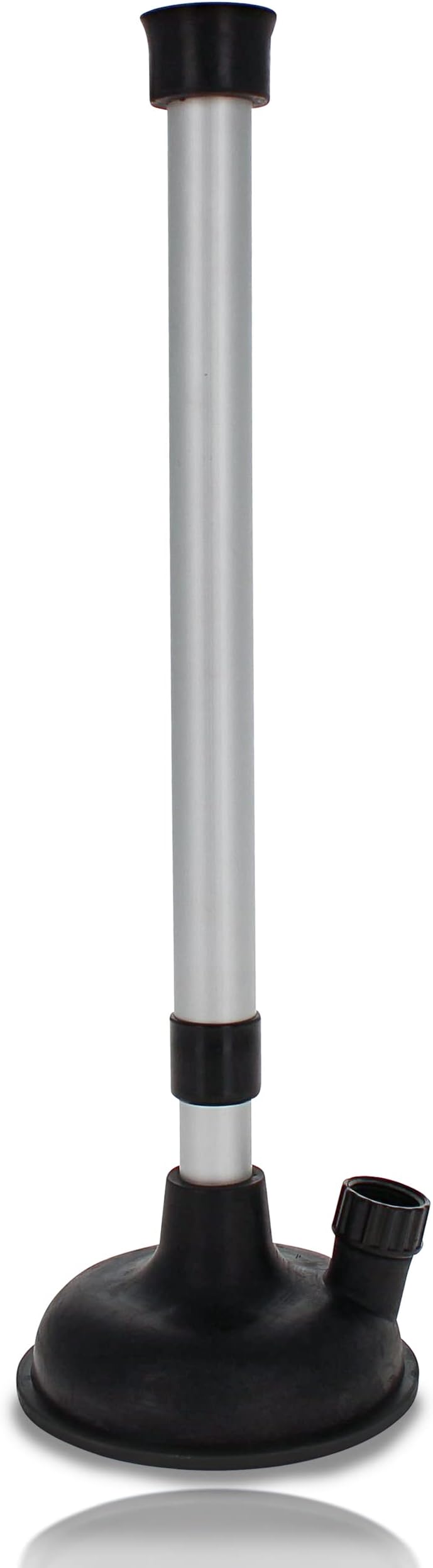 Boat Motor Flusher Round Circular Cup Muff Plunger with Hose Fitting Flush Kit – Marine Inboard Engine Flushing