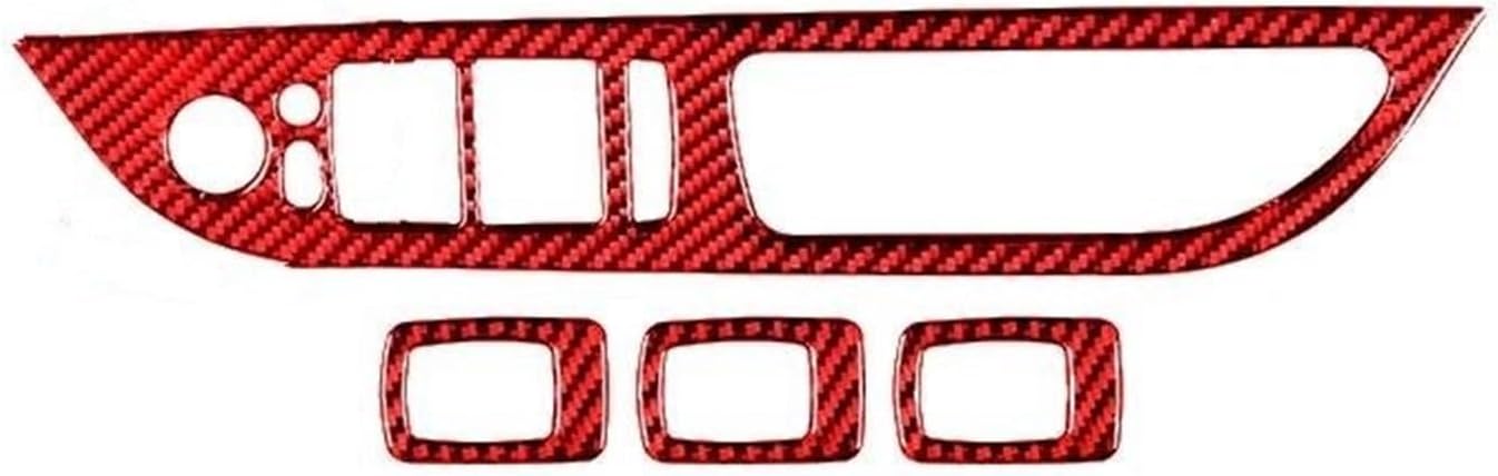Car Interior Moldings For BMW 5 Series E60 2005-2010 Car Accessories Interior Car Window Lifting Control Panel Trim Cover Frame Stickers Car Interior Mouldings(RHD D)