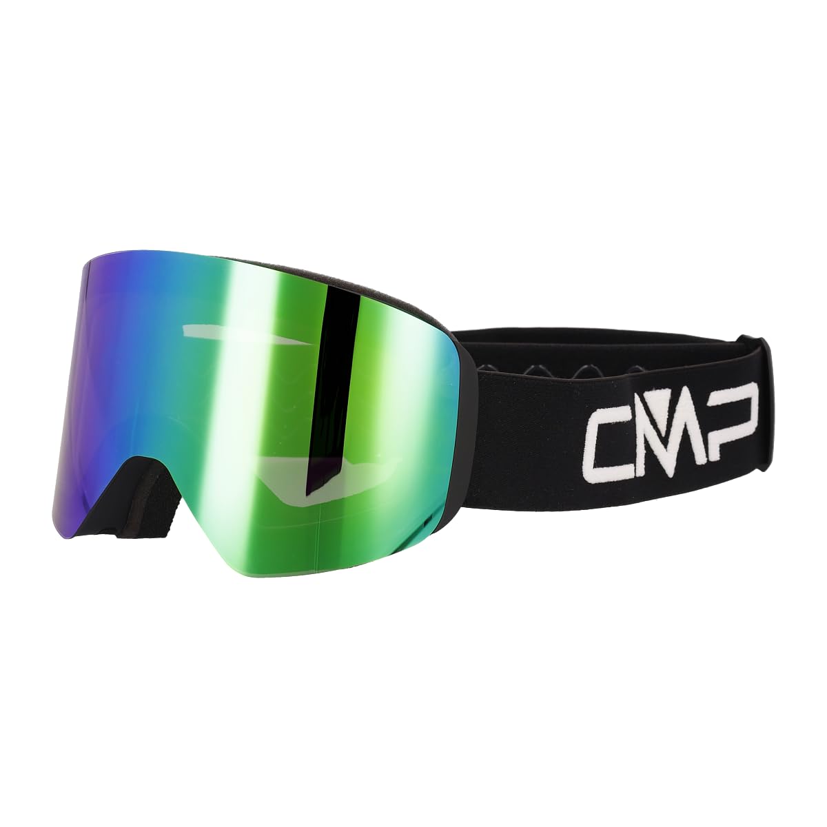 CMP TYRFT maschera da sci con 3 lenti intercambiabili, Unisex-Adulto, 3B20197