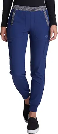 Dickies Dynamix Women Scrubs Pant Natural Rise Tapered Leg Jogger DK185