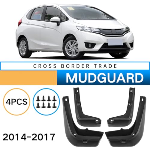 Salpicaduras de vehículos Honda Fit Jazz 2014-2017: protector de coche contra impactos 3
