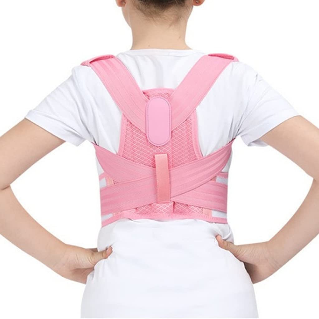 Corsetto ortopedico Cintura di Sostegno Dorsal correttore di Postura regolabile per la salute Bretelle della Spalla Lombare Posteriore Colonna vertebrale Good