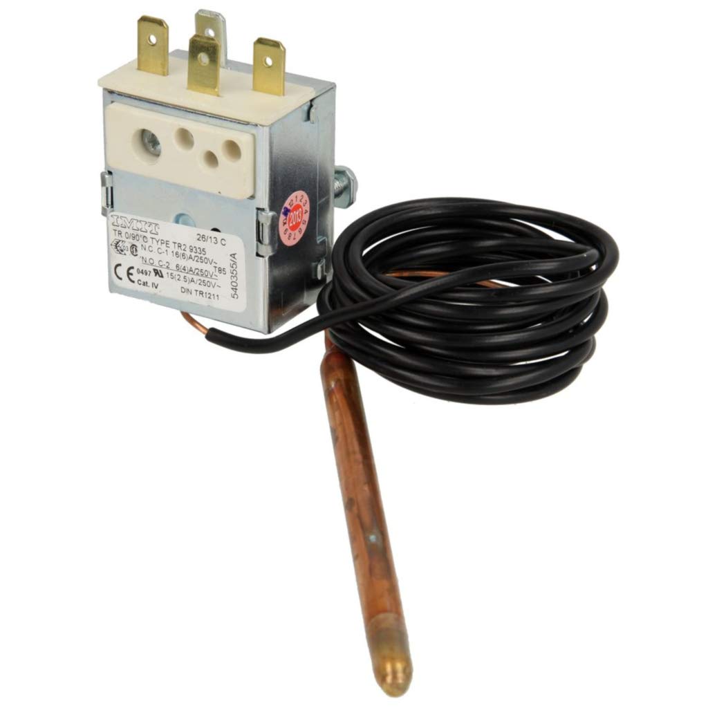 Imit Black, Metallic High Temperature Thermostat