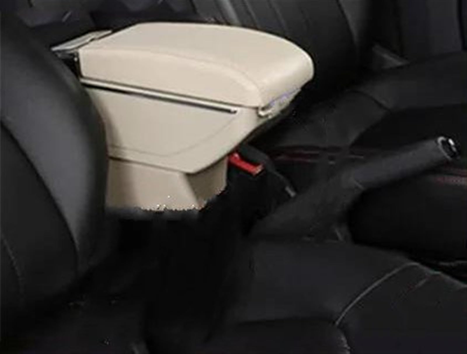 NMJLQW Storage Rack Auto Armrest Box Central Storage Box Retrofit Parts Car Armrest Accessories Easy To Install For Meriva(C Beige 7USB)