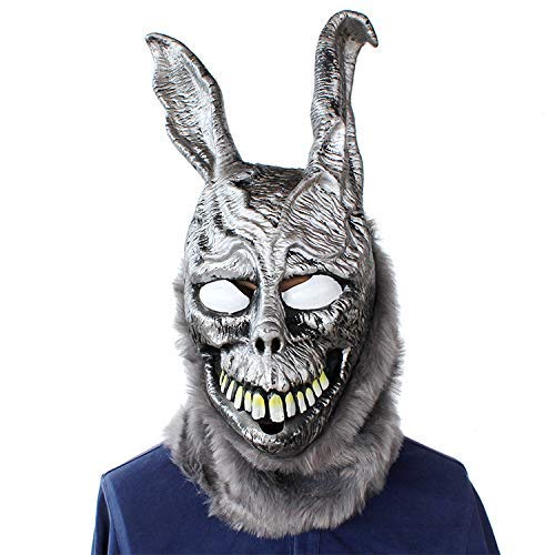 Evil Bunny Frank Mask Horror Rabbit Halloween Latex Mask for Teen Adult - 
