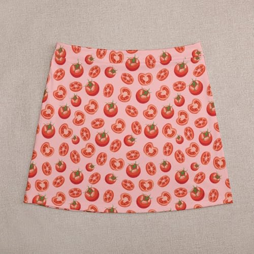 Womens Summer Mini Skirt High Waisted Short Skirt A-Line Casual Daily Skirts4