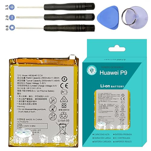 AL-KARAM MOBILES Bateria Compatible para Huawei P9, P9 Lite, Honor 5C,Honor 7 Lite, P8 Lite 2017 de 3000mAh, HB366481ECW