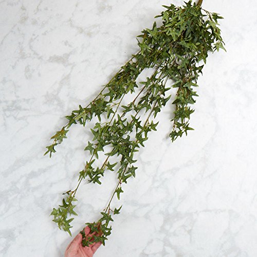 Factory Direct Craft Cascading Poly Silk Star Ivy Bushes | 2 Ivy Bushes
