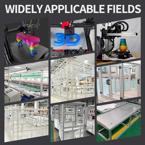 Ctopogo JIAOMA-2028 24 Set Black 2020 Series Aluminum Extrusion Profile Connector Set,Includes 24Pcs 2028 Corner Brackets thumb #3