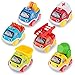 Juguete Coches para Niños 1 2 3 Años, Vehículos de Construcción Coche de Juguete Coche de Friccion Camion de Juguete, Tire hacia Atrás el Coche de Juguetes para Niños y niñas