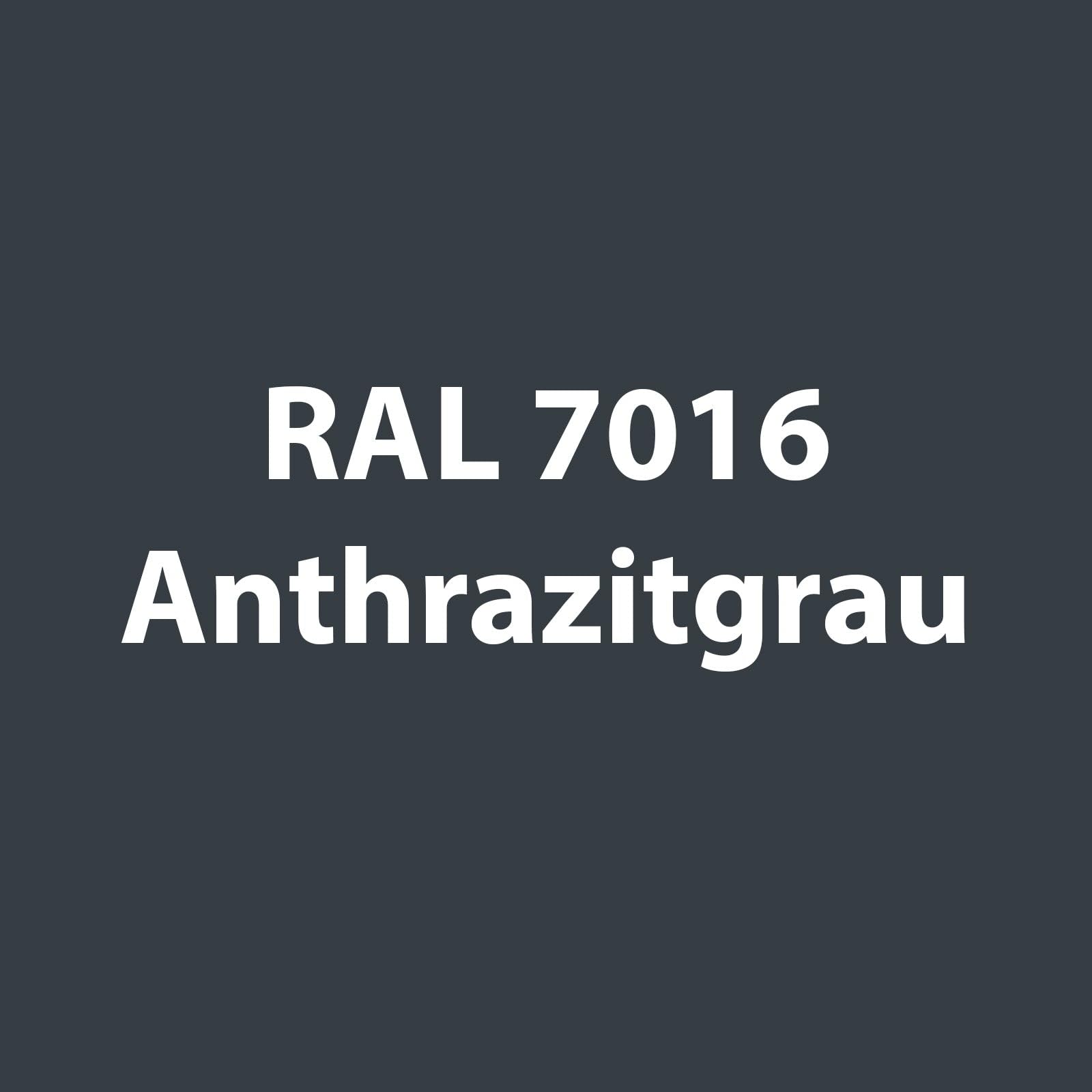 Contura 2K Hartlack Tischplattenlack Seidenmatt Color Set 2 Komponenten Farbe Thekenlack Buntlack (RAL 7016 - Anthrazit Grau, 750ml.)