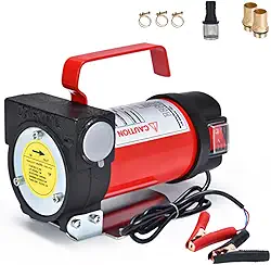 Bomba Elétrica para Transferência de Óleo Diesel, Bomba De Óleo Dc Portátil 12V, Taxa de Fluxo 40L/min, Elevação 10m, Ideal para Carros, Caminhonetes, e Equipamentos Agrícolas