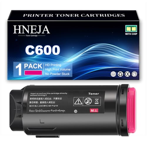 Cartouche toner C600 compatible Xerox 106R03923 magenta pour corriger les impressions ternes