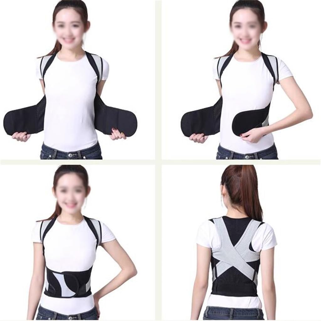 Protect Waist Hunchback Correct Sitting Posture Men And Women Spinal Correction Device Artifact(Medium)