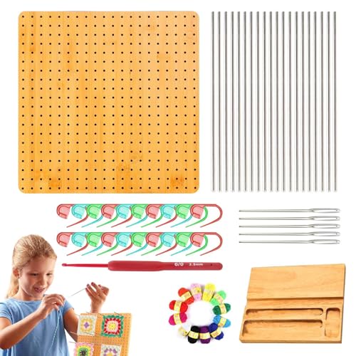 Planche à tricoter en bois pour sublimer vos après-midis tricot et projets créatifs