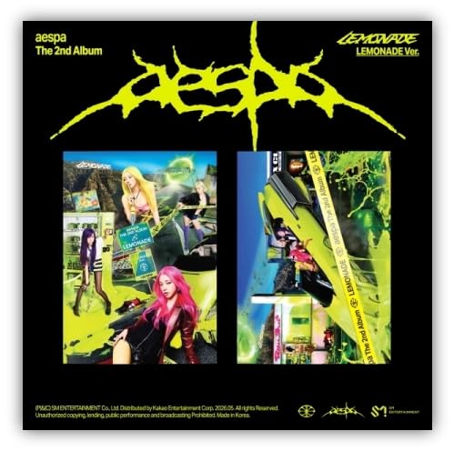 Amazon.co.jp: [ LEMONADE Ver. ] aespa - 2nd Album [ LEMONADE