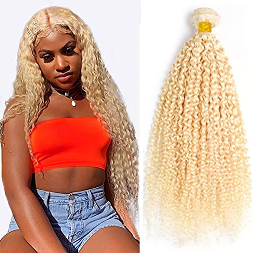 Blonde Bundles #613 Honey Blonde Bundle 8A Brazilian Curly Wave 3 Bundles 18 20 22 Inch Blonde Human Hair Bundle Real Unprocessed Virgin Hair Bundles By Geou