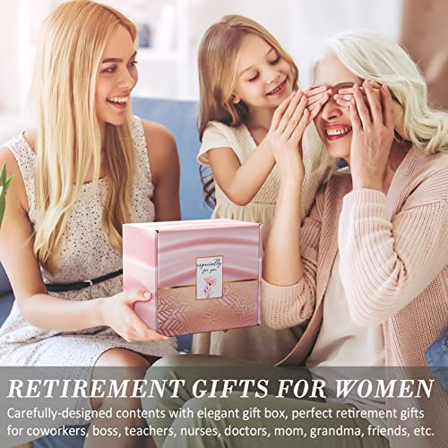 Retirement Gifts For Women 2023, Happy Retirement Gifts For Coworker, Teacher, Boss, Nurses, Friends, Mom, Grandma, Retirees, Best Retirement Gifts Funny Female Retired Gifts Basket With Wine Tumbler #TOP1