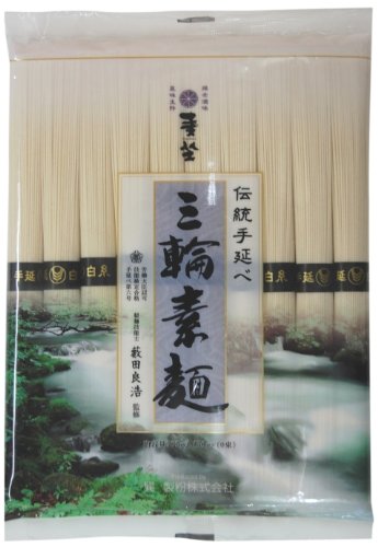 麦坐 伝統手延べ三輪素麺 500g
