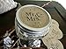 Handmade Mason Jar Labels Mr and Mrs Canning Lid Topper Stickers Set of 12