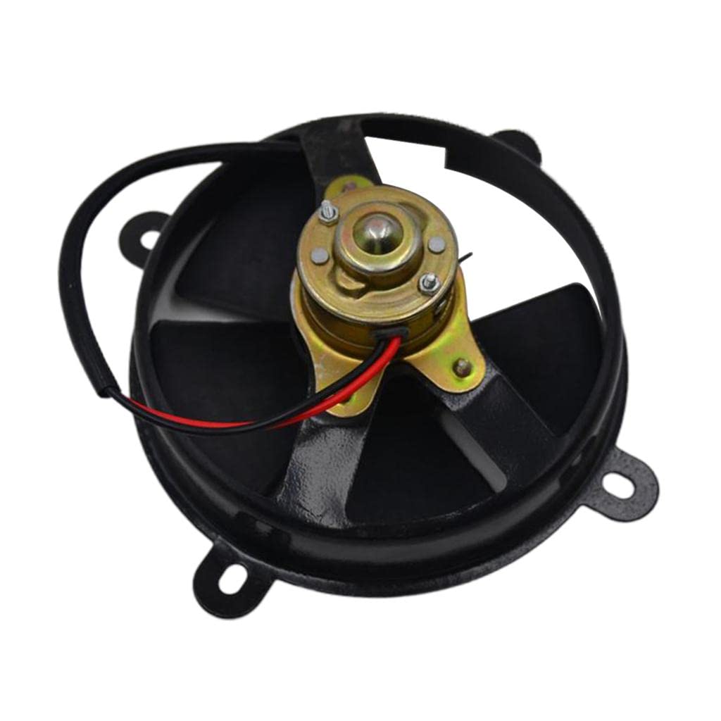 Big Shoppe Store 6in 5-blade 12V Engine Radiator Cooling Fan Assembly Universal For 150cc ATV