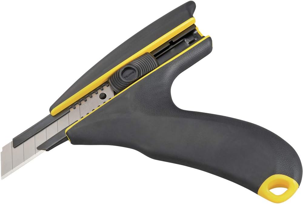 Tajima DC690/Y Caulk Cutter J Handle, Compatible Replacement Blades: Extra Thick J-Shaped Blade (Blade Not Included)