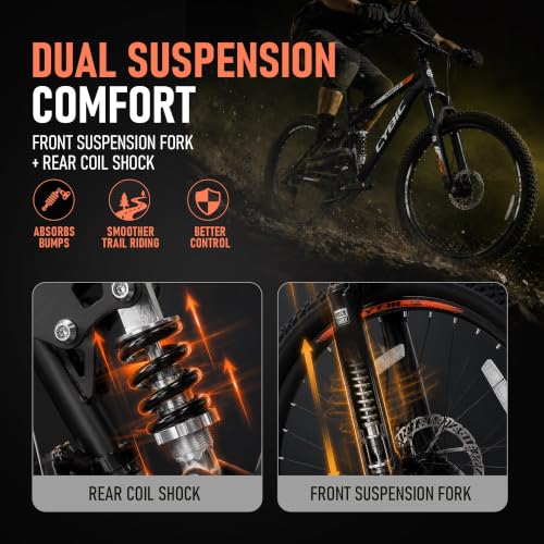 CYBIC Full Suspension Mountain Bike