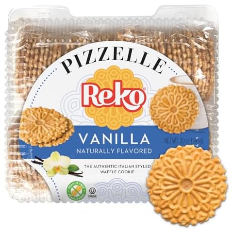 Reko Pizzelle Vanilla Waffle Cookies Cover