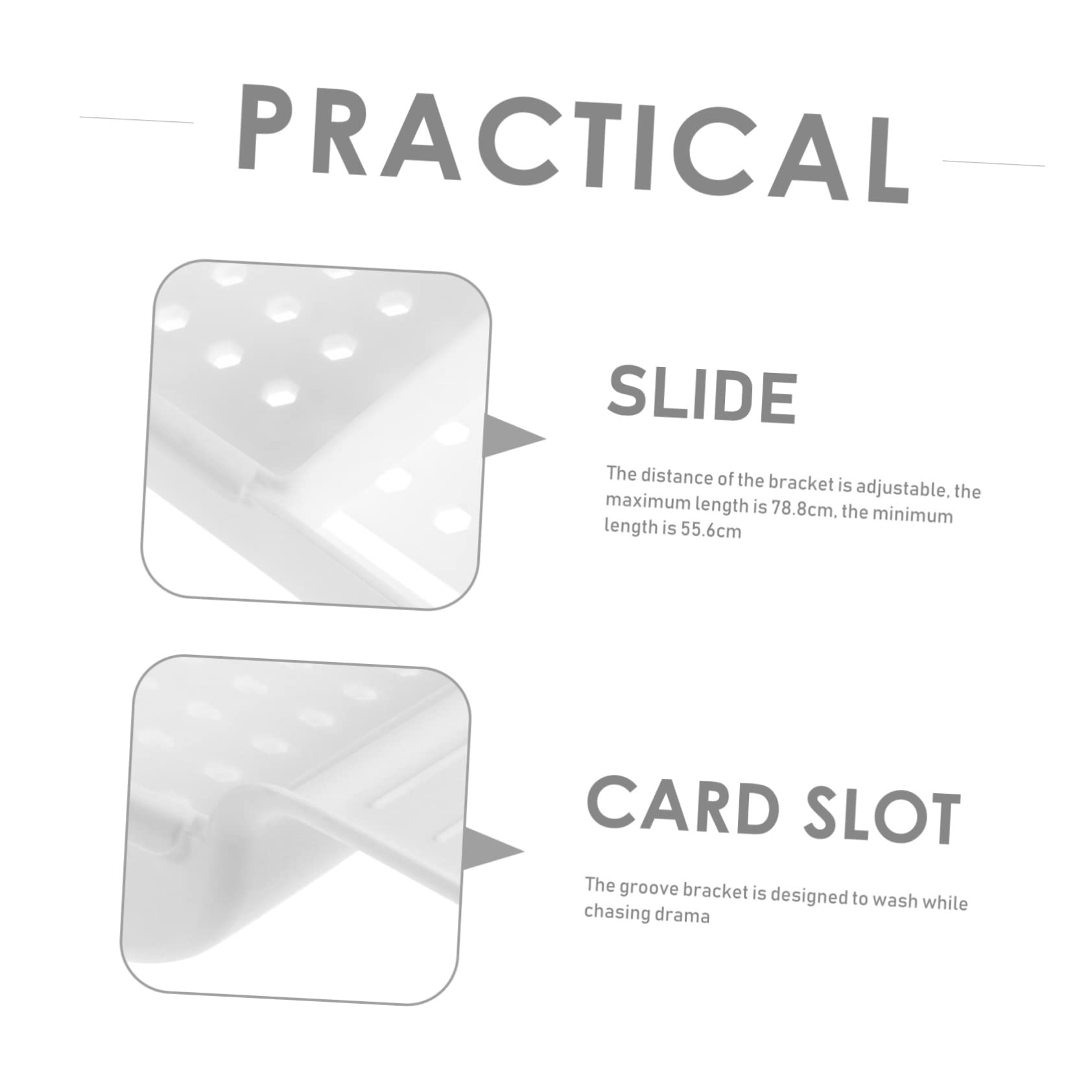 Cabilock Expandable Bathtub Serving Tray Telescopic Plastic Bathroom Shelf with Wine and Phone Holders Versatile Storage Rack for Bath Accessories Present for Homeowners