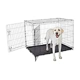 Animaze 2-Door Folding Dog Crate, 42.8' L x 28.7' W x 30.3' H