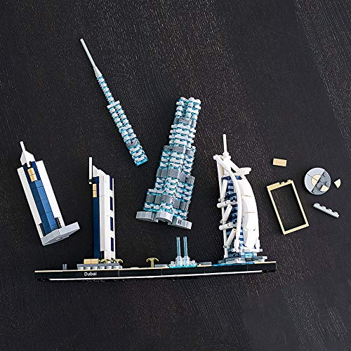 Lego Architecture Skylines: Dubai 21052 Building Kit, Collectible Architecture Building Set For Adults (740 Pieces) #TOP5