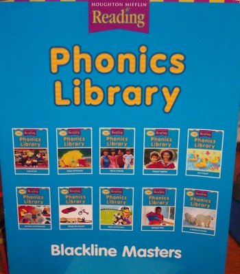 Houghton Mifflin Reading: The Nation's Choice: Phonics Library Blackline Masters Grade K