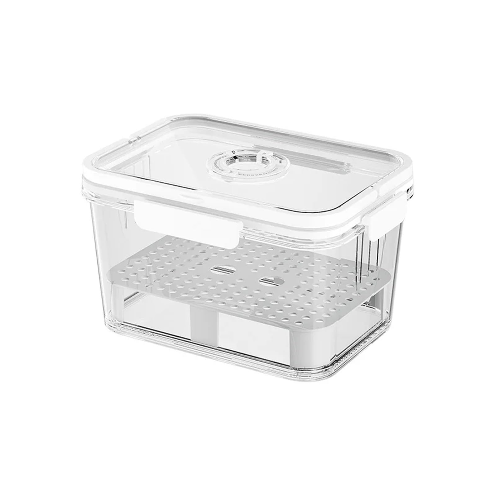 LUYSGBXR Bread Bin Airtight Bread Box With Lid Time Recording Loaf Keeper For Kitchen Countertop Food Storage Container With Handles(S)