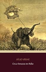 Capa de Cinco Semanas em Balão (Viagens Maravilhosas)
