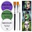 White+Light Green+Light Purple+3Pcs Brushes