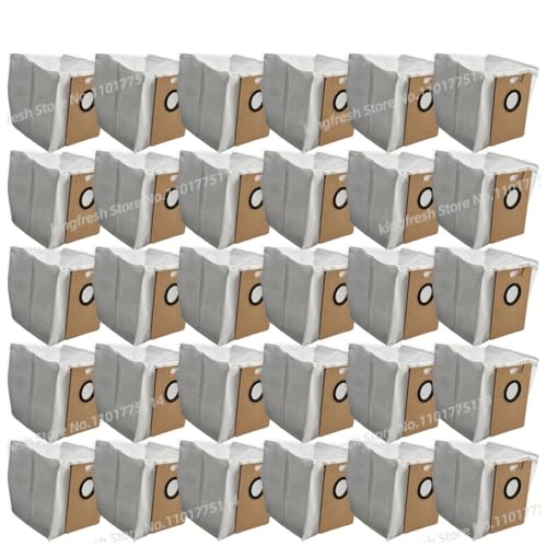 CIENUWPD Piezas de la Bolsa para Polvo para TP-Link Tapo RV30 MAX Plus / RV20 MAX Plus, para Lydsto R1 Edge, para MiWhole M9 Lite, para Roidmi Eve Rook(30 Bags)