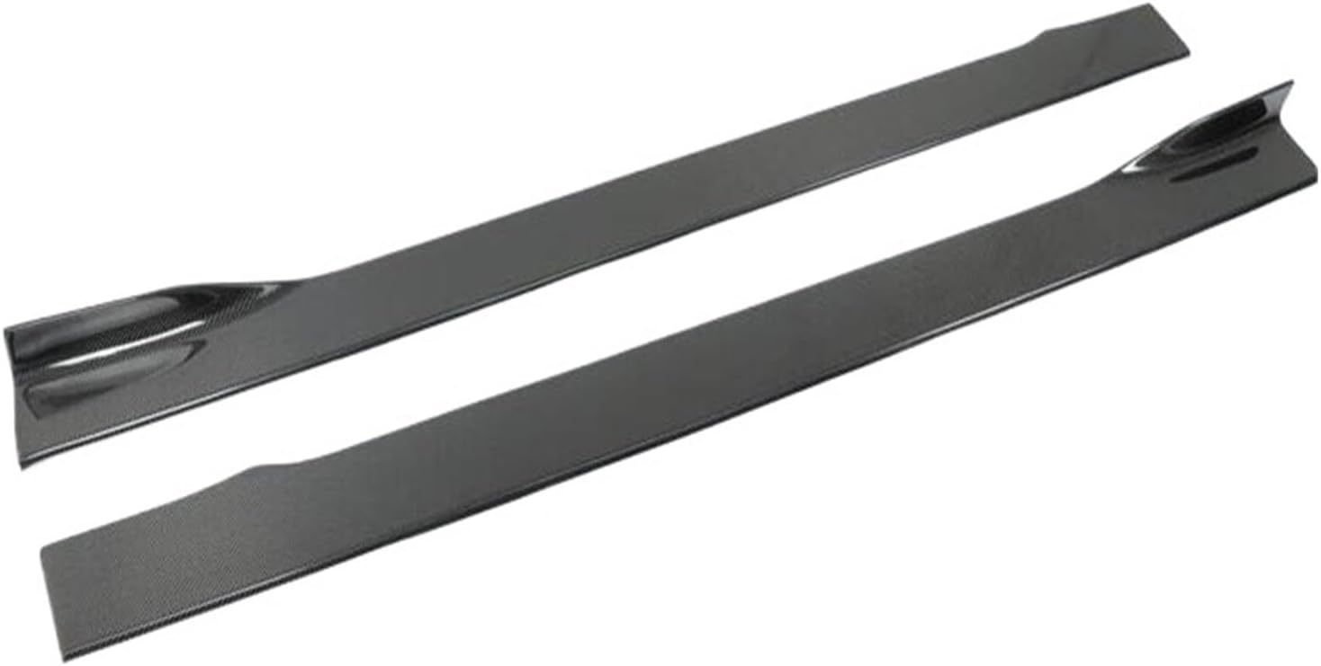 Carbon Fiber Side Body Skirts Kit Lip Splitters Trim Cover Spoiler Compatible For A3 S3 RS3 2014-2021 Car Accessories(A3S3RS3 Cabriolet)