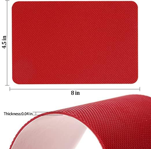 Image of Red Bottoms Shoe Protector, Self-Adhesive Bottom Protector for Christian Louboutin Shoe, Sole Protector Replacement for Louboutin Shoes(8'' by 4.5'')