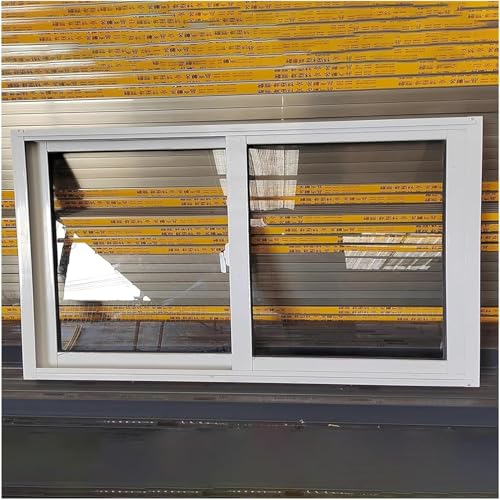Transom Window 20-40 Inch, Horizontal Sliding Design for Sheds, Home,