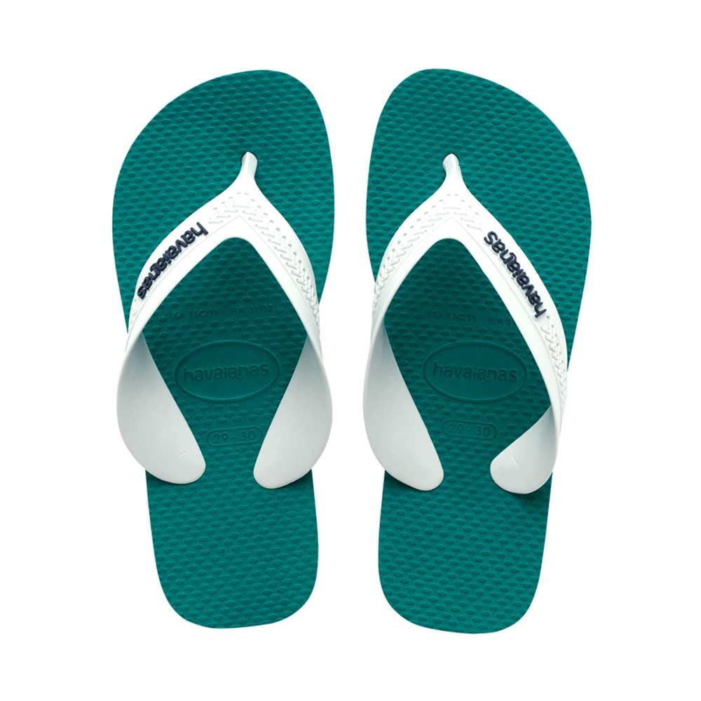 Havaianas Kids Max Boys FlipFlop Green Freshness 10/11 UK Child