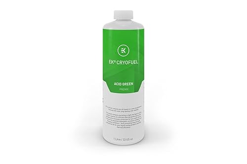 EKWB EK-CryoFuel Premix - Refrigerante para PC, 33.8 fl oz, verde ácido
