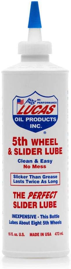 Lucas Oil 10030 5th Wheel & Slider Lubricant - 1 Pint (Pack of 12)