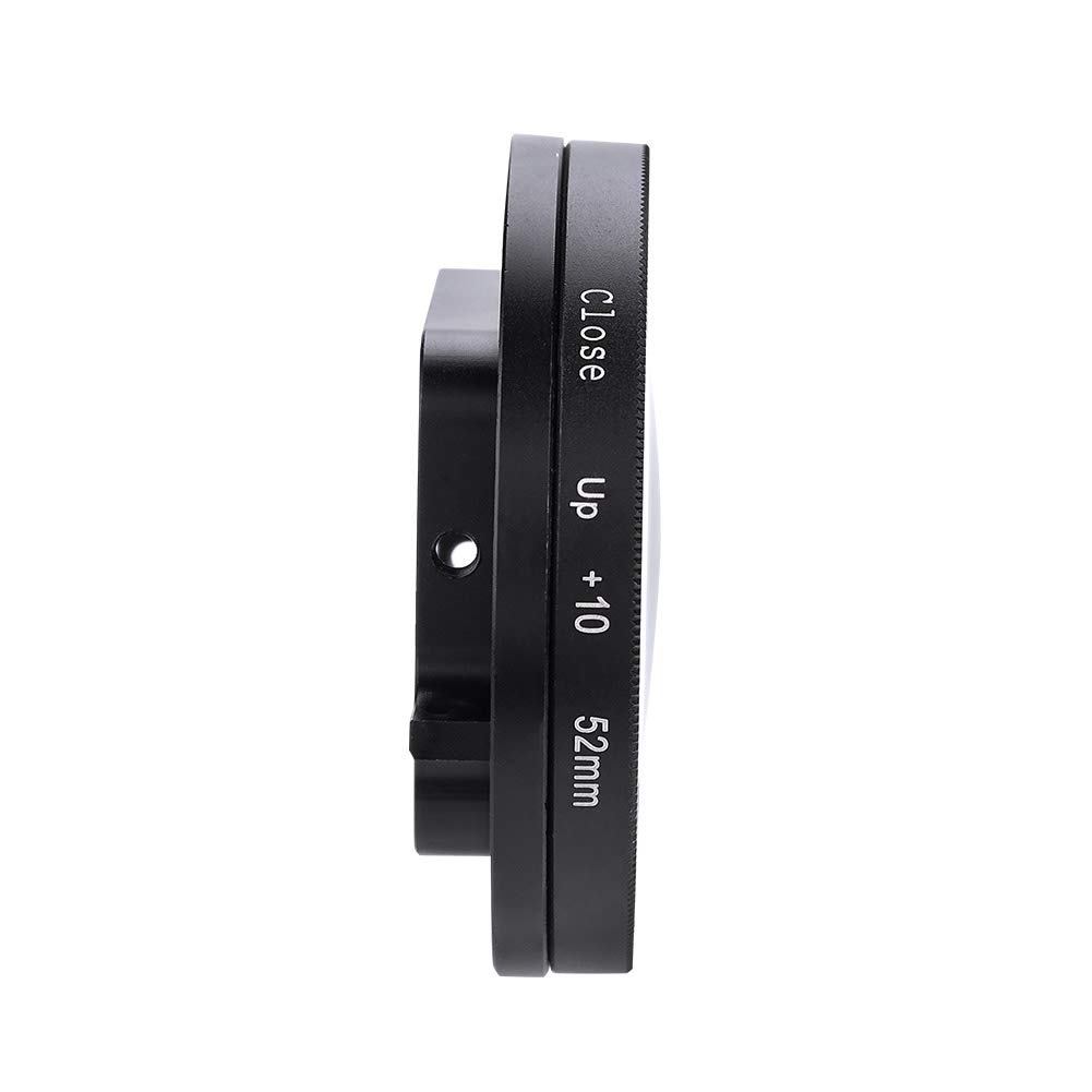 Lente Macro de Primer Plano con Lupa 10X para Cámara de Acción GoPro Hero 6/5, Tema Resaltado, Acoplable, Perfectamente Combinado con Anillos de Filtro, Captura la Vida Marina a
