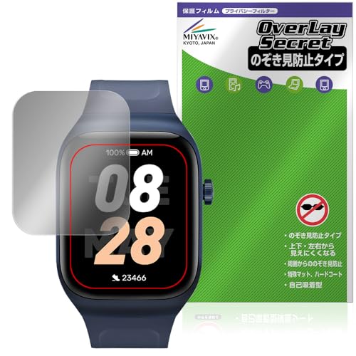 �~���r�b�N�X Mibro Watch T2 �Ή� �\����� �ی� �t�B���� �`�����h�~ 360�x �v���C�o�V�[ �ᔽ�˃^�C�v