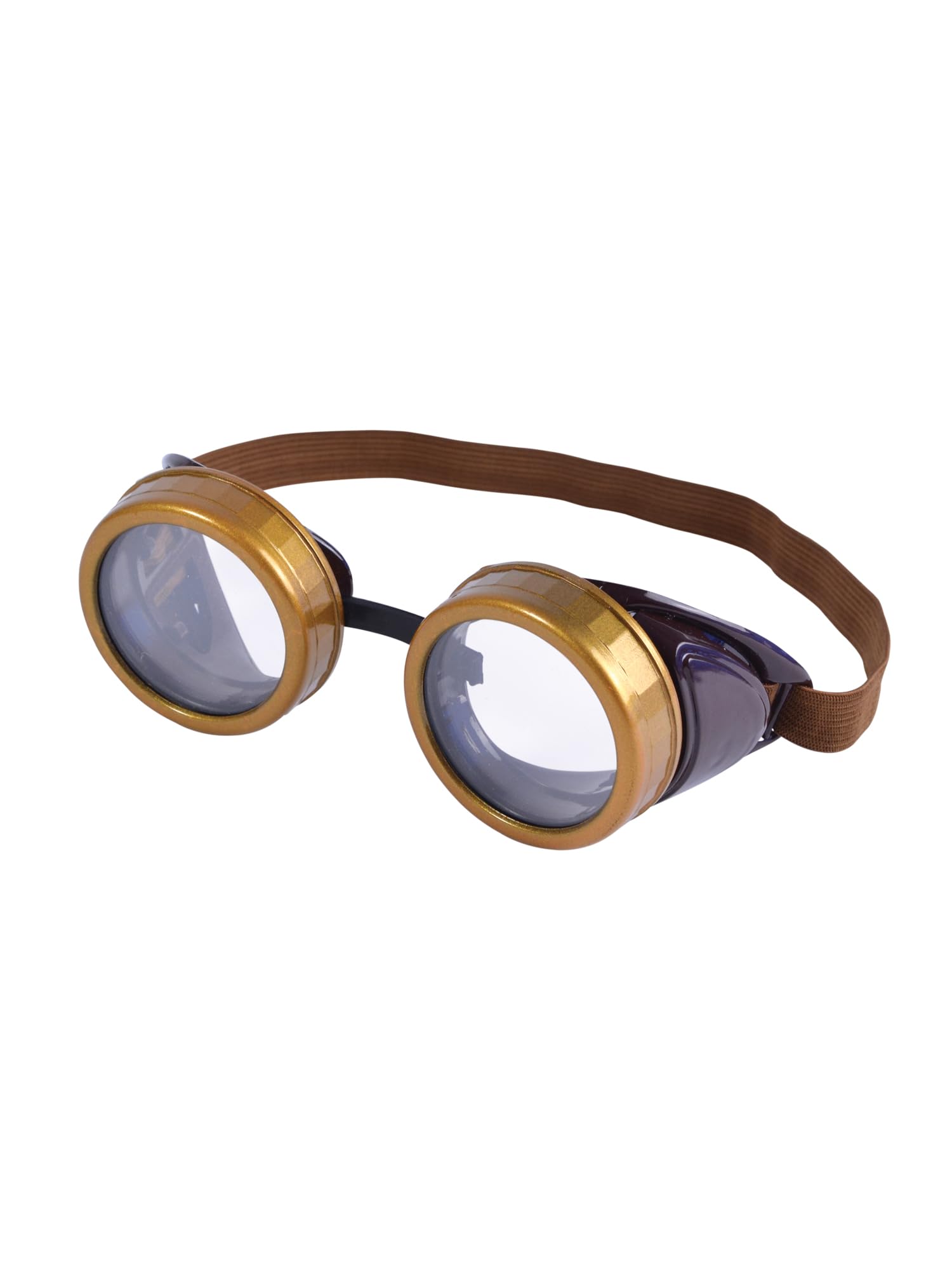 Steampunk Goggles Steam Cyber Punk Aviator Flying Fancy Dress Glasses