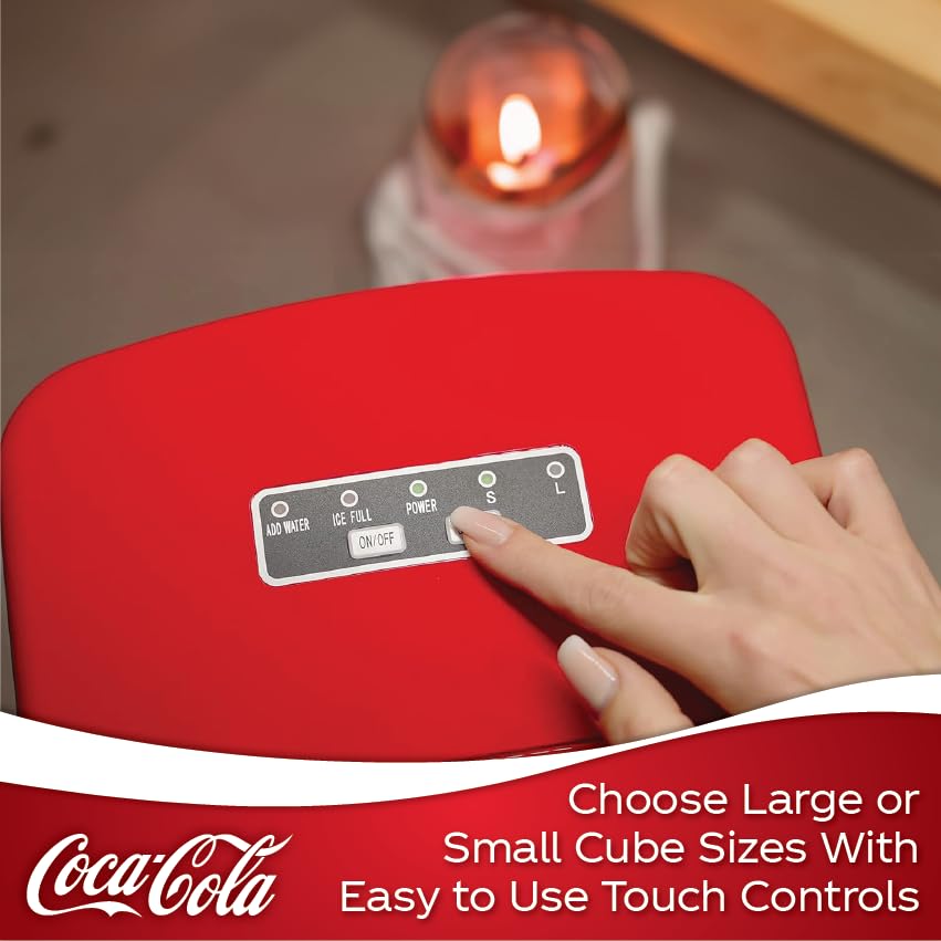 Écran LED et contrôle simple de la machine à glaçons Salco Coca-Cola