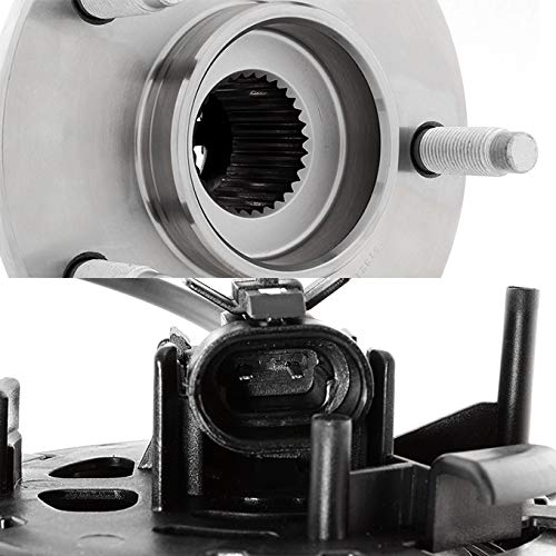 AKKON - for Chevy Cobalt Malibu HHR | Pontiac G6 | Saturn Aura Front Wheel Hub & Bearing + ABS & 5 Lug 513214