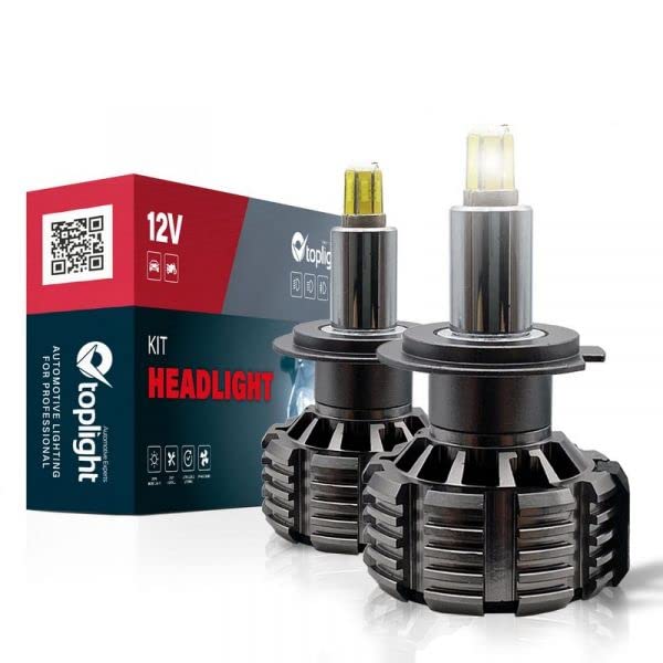 HEADLIGHT TOPLIGHT 417887 KIT LED (2pz.) H7 EAGLE360 H7 9000 Lenticolare