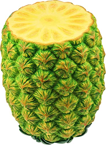 Rotary Hero Ananas Lustiger Design Hocker Fussbank Schemel Beistelltisch - Für Haus Büro Schlafzimmer Flür - 31x31x39 cm Cover